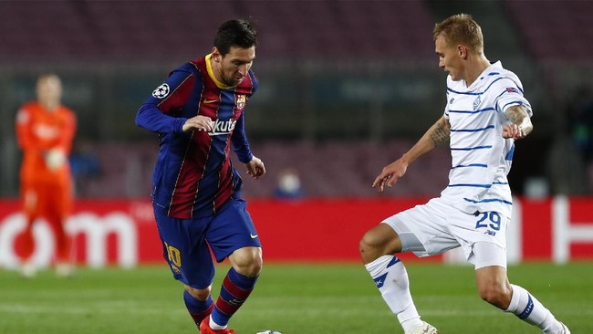 Barcelona harus bersusah payah mengalahkan Dynamo Kyiv 2-1 dalam matchday ketiga Liga Champions.