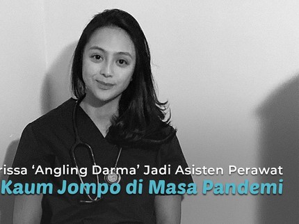 Jill Carissa 'Angling Darma' Jadi Asisten Perawat untuk Kaum Jompo di Masa Pandemi