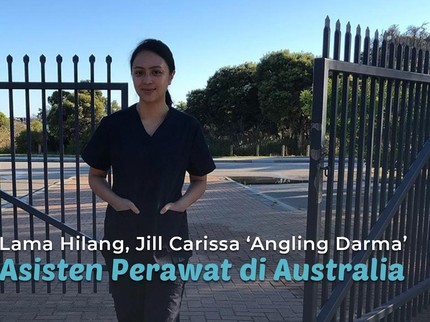 Lama Hilang, Jill Carissa 'Angling Darma' Jadi Asisten Perawat di Australia