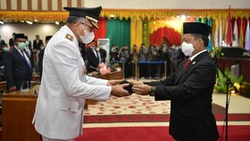 Tito Ingatkan Gubernur Baru Aceh Kreatif Hadapi Covid-19