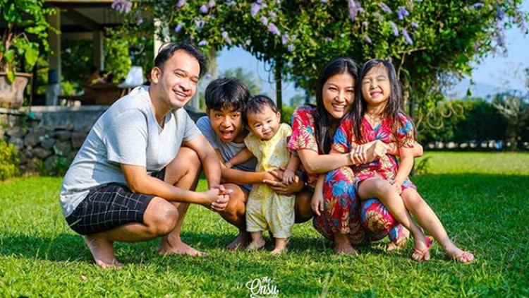 Anak-anak Ruben Onsu dan Sarwendah