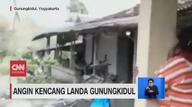 VIDEO: Angin Kencang Landa Gunungkidul