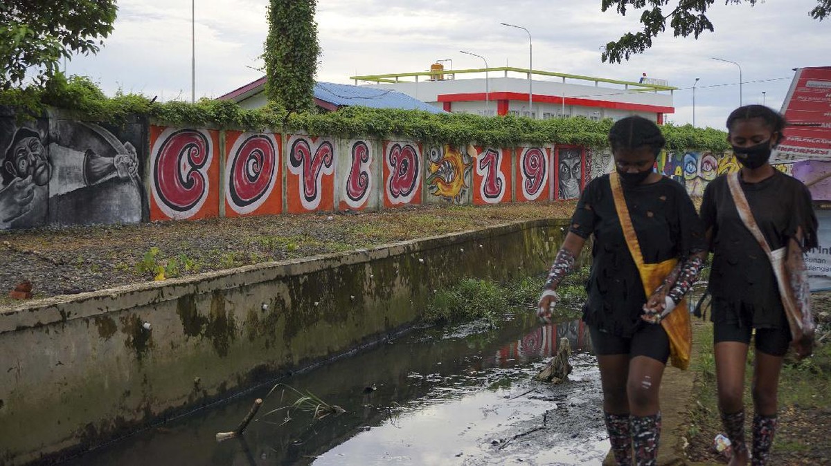 FOTO: Angka Kematian Akibat Corona di Papua Naik
