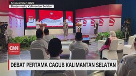 VIDEO: Debat Pertama Cagub Kalimantan Selatan