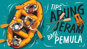 INFOGRAFIS: Tips Arung Jeram bagi Pemula