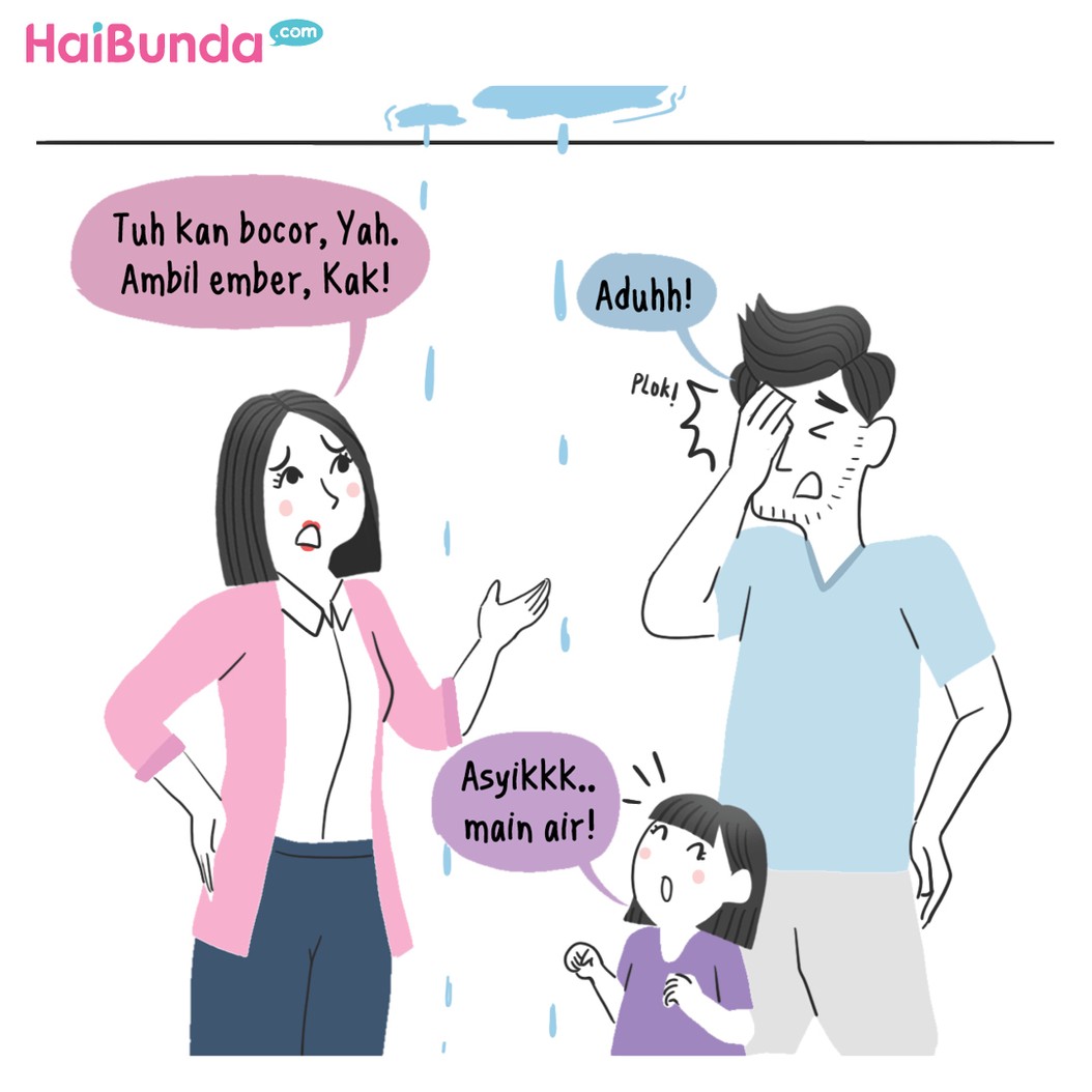 Komik Bunda Genteng Bocor