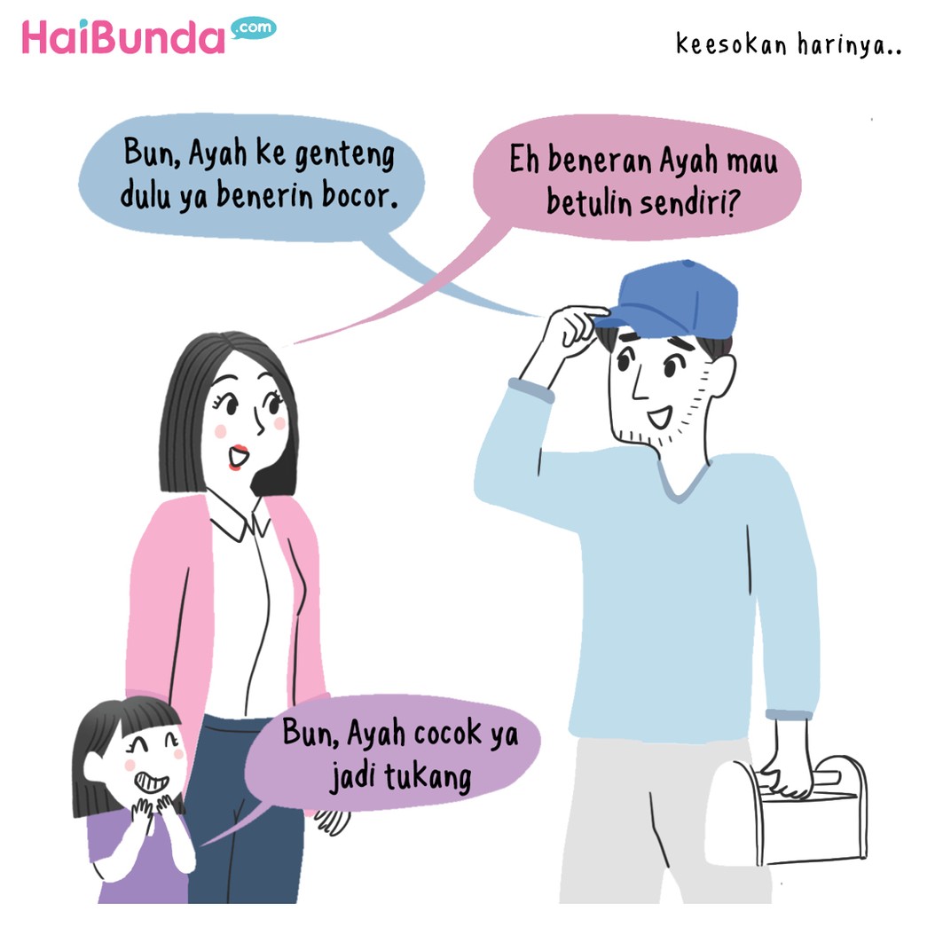 Komik Bunda Genteng Bocor