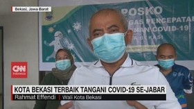 VIDEO: Kota Bekasi Terbaik Tangani Covid-19 Se-Jabar