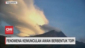 VIDEO: Fenomena Kemunculan Awan Berbentuk Topi