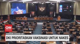 VIDEO: DKI Prioritaskan Vaksinasi Untuk Nakes
