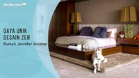Gaya Unik Desain Zen Rumah Jennifer Aniston