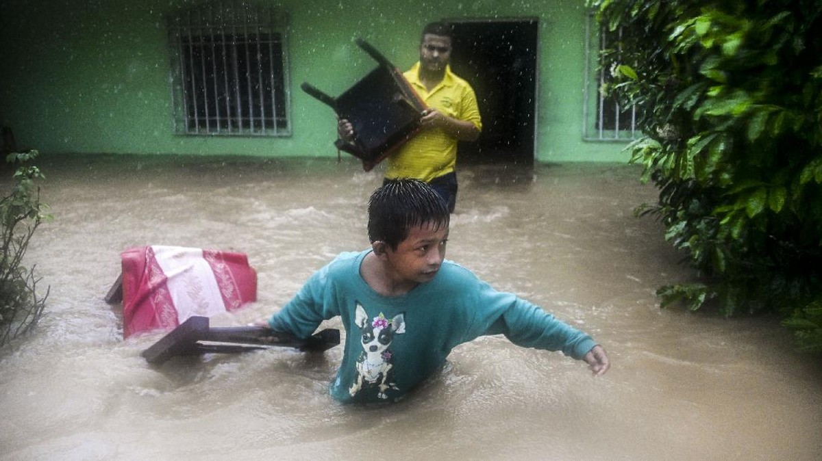 FOTO: Badai Eta Hantam Guatemala
