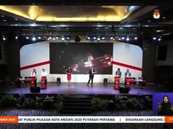 Saling Sindir Akhyar-Bobby di Debat Perdana Pilwalkot Medan