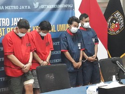 Ujung Pelarian 2 Pelaku Begal Sepeda Kolonel Marinir
