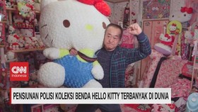 VIDEO: Pensiunan Polisi Koleksi Hello Kitty Terbanyak Sedunia