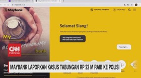 VIDEO: Maybank Laporkan Kasus Tabungan Rp.22 M Raib ke Polisi
