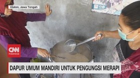 VIDEO: Dapur Umum Mandiri Untuk Pengungsi Merapi