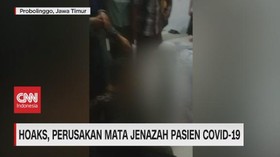 VIDEO: Hoaks, Perusakan Mata Jenazah Pasien Covid-19