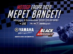 Infografis MotoGP 2020: Mepet Banget di Valencia
