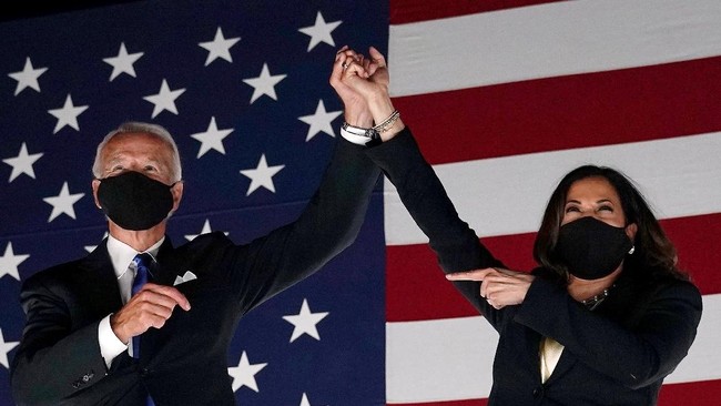 FOTO: Kamala Harris, Wapres Wanita Kulit Hitam Pertama di AS