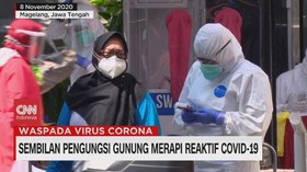 VIDEO: 9 Pengungsi Gunung Merapi Reaktif Covid-19