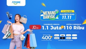 Belanja Harbolnas 11.11 Pakai Atome Bisa Menang Banyak!