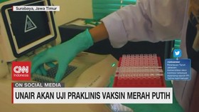 VIDEO: Unair Akan Uji Praklinis Vaksin Merah Putih
