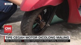 VIDEO: Tips Cegah Motor Dicolong Maling