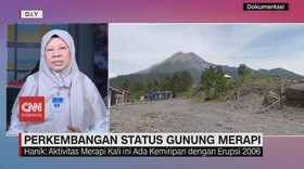 VIDEO: Perkembangan Status Gunung Merapi