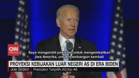 VIDEO: Proyeksi Kebijakan Luar Negeri AS di Era Biden