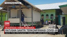 VIDEO: Ratusan Santri di Polewali Mandar Positif Covid-19