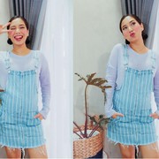 6 OOTD Bumil ala Abel Cantika, Tetap Gemas dengan Perut Buncit!