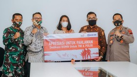 Hari Pahlawan, BRI Beri Beasiswa untuk Putra TNI & POLRI