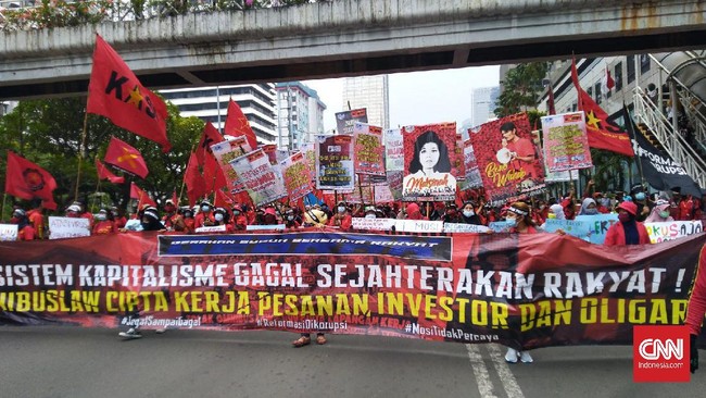 Sejumlah elemen buruh menolak terlibat dalam penyusunan RPP Pengupahan dan Jaminan Kehilangan Pekerjaan yang merupakan turunan UU Cipta Kerja.