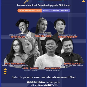 Gita Savitri hingga Jang Hansol Hadir di d'Youthizen Virtual Class, Yuk Daftar!