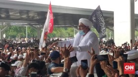 Rizieq Shihab Pulang, Tumpangi Pajero Sport Saat Konvoi