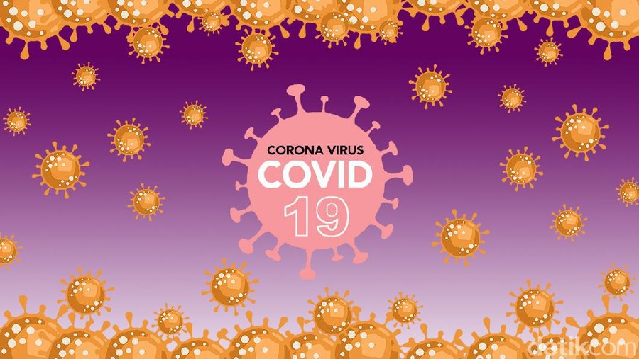Ilustrasi Virus Corona, Covid 19 Poster