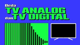 INFOGRAFIS: Beda TV Analog dan TV Digital