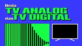 INFOGRAFIS: Beda TV Analog dan TV Digital