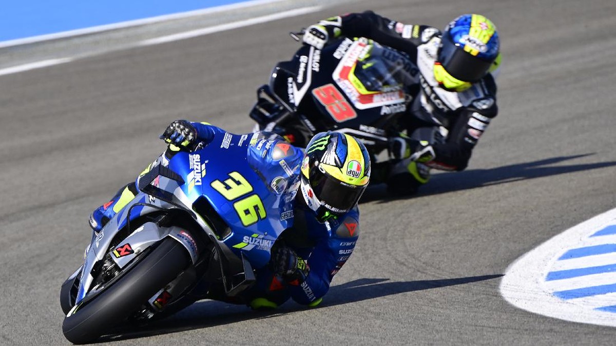 FOTO: 13 Langkah Joan Mir Rebut Juara Dunia MotoGP 2020