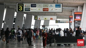 Penumpang Pesawat Domestik Anjlok 62,88 Persen Pada Januari