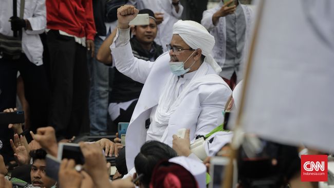 Orasi Pertama Rizieq Shihab Revolusi Akhlak Dimulai Hari Ini