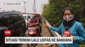 VIDEO: Situasi Terkini Lalu Lintas ke Bandara