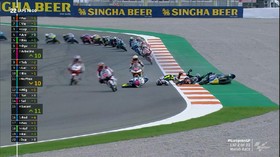 VIDEO: 3 Kecelakaan Mengerikan di Moto3 Eropa