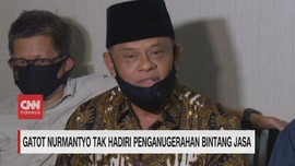 VIDEO: Gatot Nurmantyo Tak Hadiri Penganugerahan Bintang Jasa