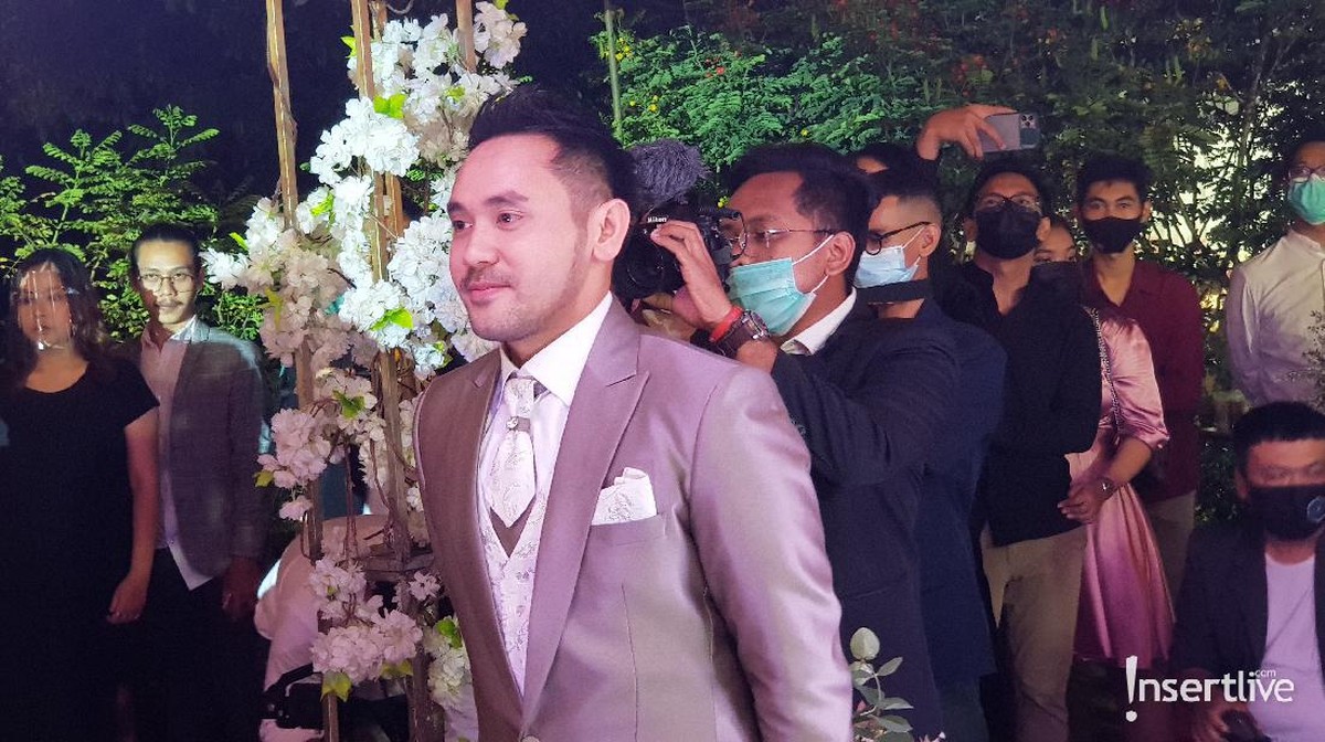 Resepsi pernikahan Jenita Janet dan Danu Sofwan