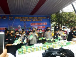 Polda Sumut Musnahkan 151 Kg Sabu-Ribuan Pil Ekstasi dari 31 Kasus Narkoba