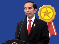 Tanda Kehormatan dari Jokowi, untuk....