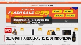 VIDEO: Sejarah Harbolnas 11.11 di Indonesia