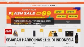 VIDEO: Sejarah Harbolnas 11.11 di Indonesia